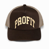 Profit Trucker Cap - Brown/Khaki