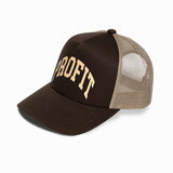 Profit Trucker Cap - Brown/Khaki