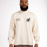 BANK RUN LONG SLEEVE - BEIGE