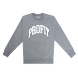 Profit Crewneck Sweatshirt - Gray