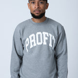 Profit Crewneck Sweatshirt - Gray