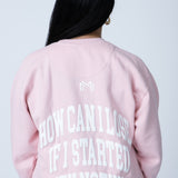 Profit Crewneck Sweatshirt - Pink