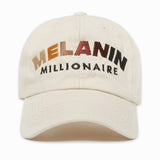 MELANIN MILLIONAIRE Dad Hat