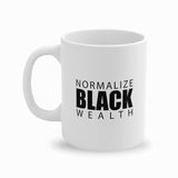 Normalize Black Wealth Mug 11oz