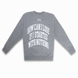 Profit Crewneck Sweatshirt - Gray