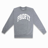 Profit Crewneck Sweatshirt - Gray