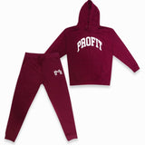 Profit Sweatsuit - Maroon