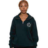 Rich Relative Green Quarter Zip