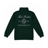 Rich Relative Green Quarter Zip